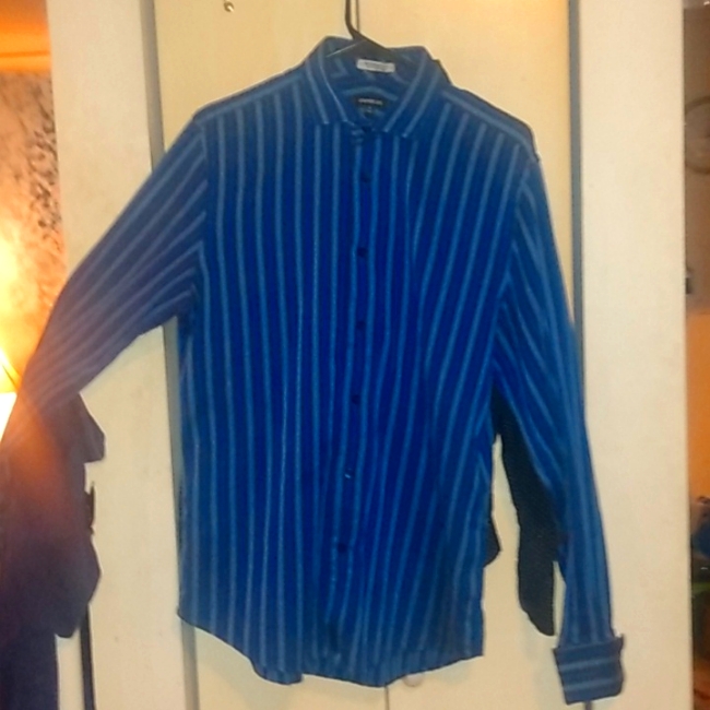 Express Modern Fit Button-Up Shirt